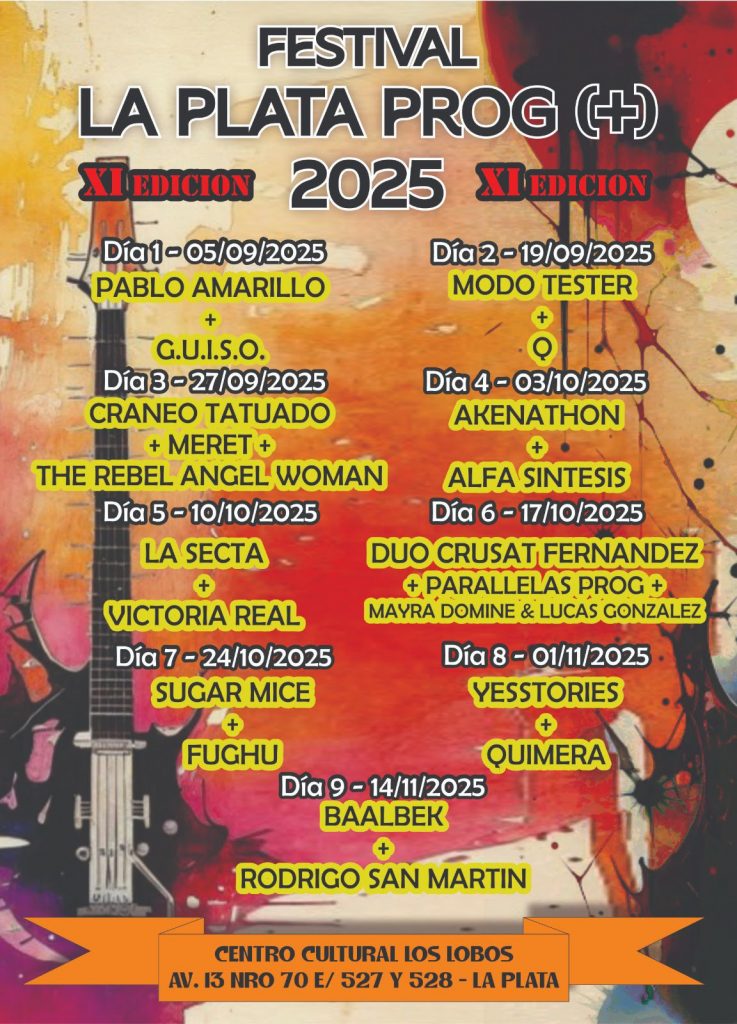 FESTIVAL PROG 2025